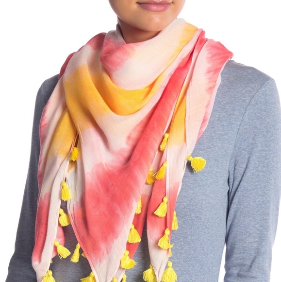 Rebecca Minkoff Accessories - NWT Rebecca Minkoff Tie & Dye Square Scarf